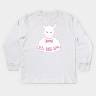 Sell Your Soul Kids Long Sleeve T-Shirt